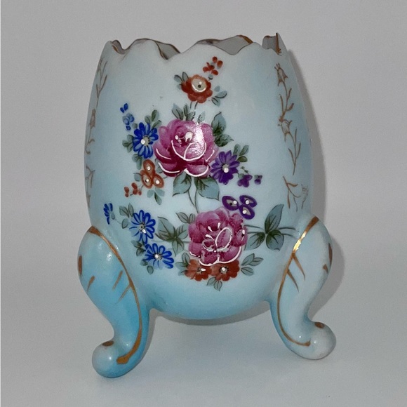 Accents Beautiful Vintage Ardco Japan Porcelain Cracked Egg Vase